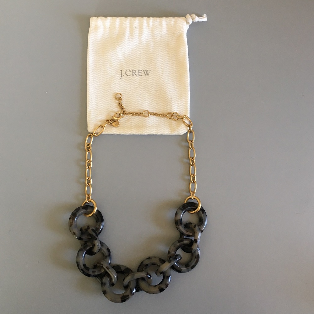 J. Crew Tortoise Shell Necklace